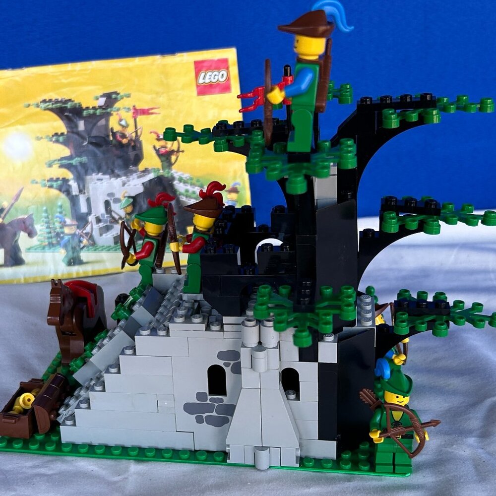 1987 Lego 6066 Camouflaged Outpost Complete with Manual - Picture 3 of 14